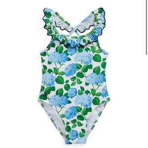 New Blue Hydrangea Ralph Lauren Swimsuit | NWT